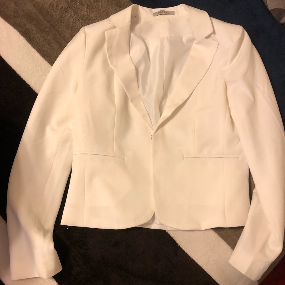 White Blazer